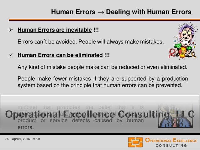 error proofing